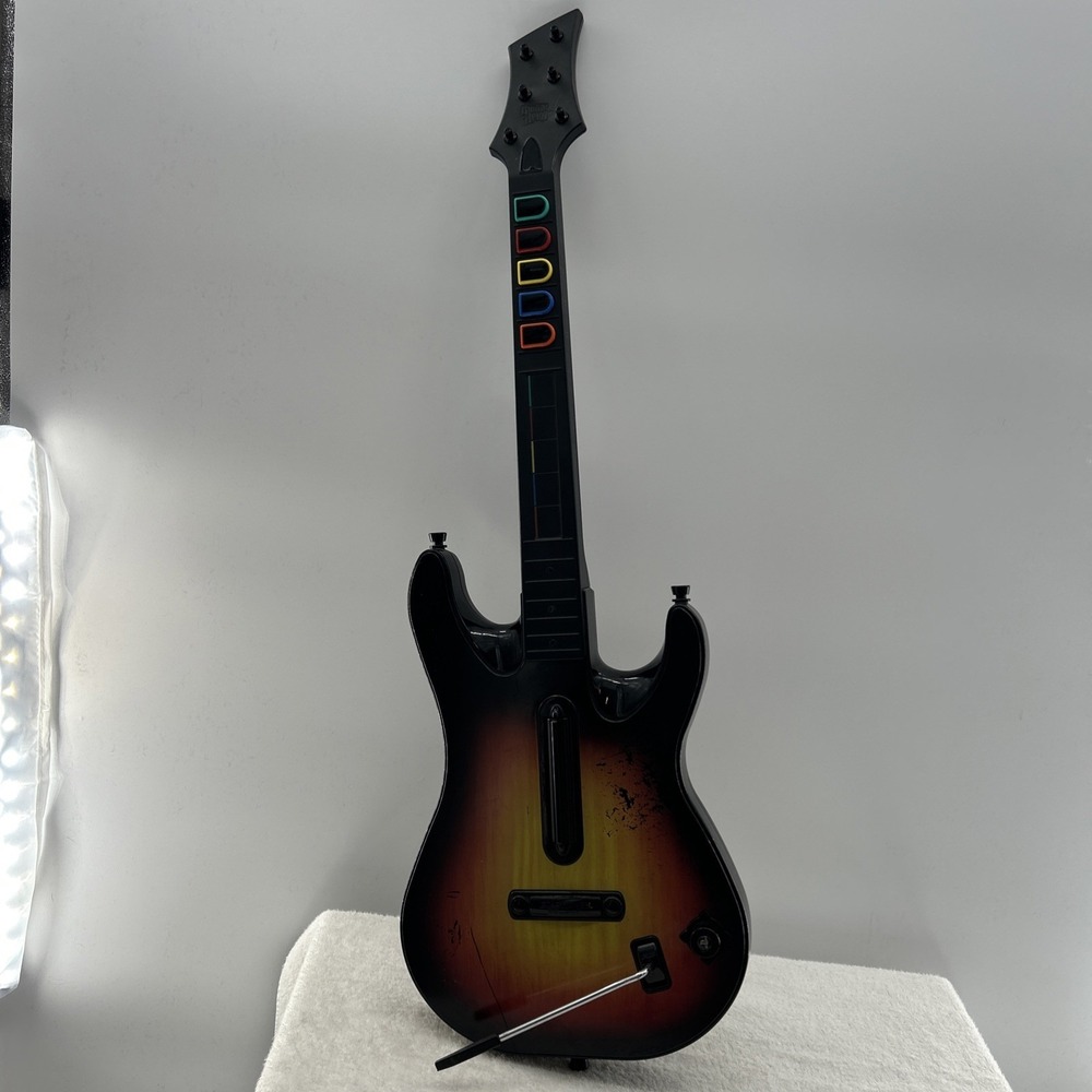 PS3 Guitar Hero Wireless Guitar Red Octane Sunburst 95451.805 UNTESTED